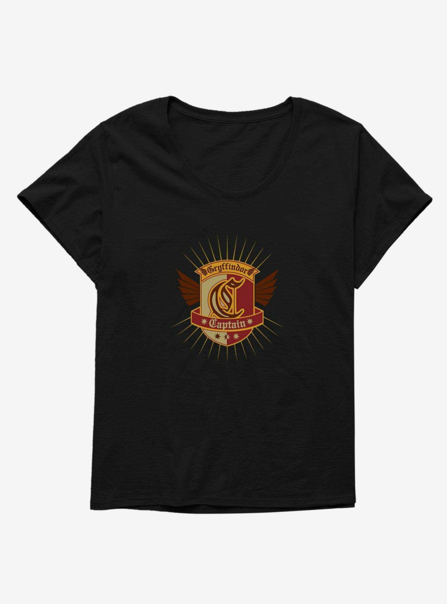 Clothing * | Sells Cheap Harry Potter Gryffindor Captain Womens T-Shirt Plus Size