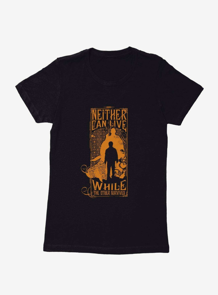 Clothing * | Harry Potter Voldemort Harry One Must Die Womens T-Shirt Promotion