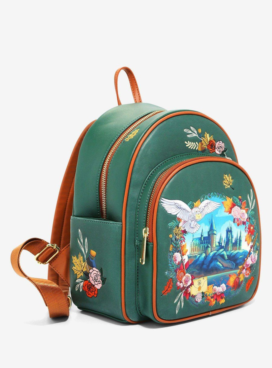 Bags * | Sale Harry Potter Hogwarts Wreath Mini Backpack Boxlunch Exclusive