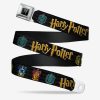 Accessories * | Harry Potter Houses Seatbelt Belt Promotion