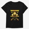 Clothing * | Shoping Harry Potter Hufflepuff Quidditch Team Captain Womens T-Shirt Plus Size