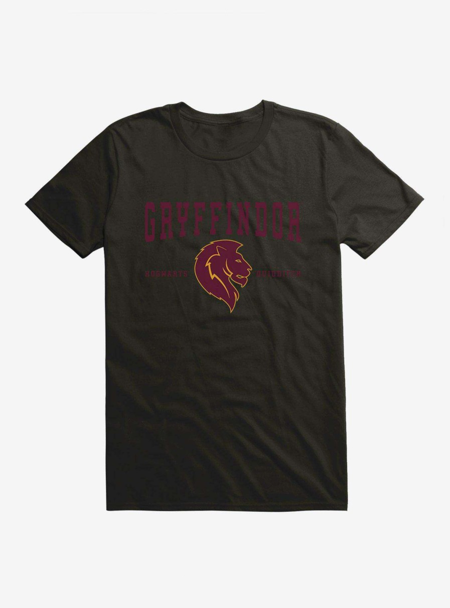 Clothing * | Sale Harry Potter Gryffindor Quidditch Symbol T-Shirt