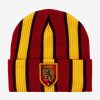 Accessories * | Online Harry Potter Gryffindor Striped Beanie Boxlunch Exclusive