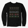 Clothing * | Excellent Quality Harry Potter Hogwarts Ugly Christmas Pattern Sweatshirt