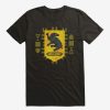 Clothing * | Harry Potter Hufflepuff House Shield T-Shirt Low Price