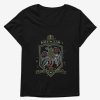 Clothing * | Large Choice Harry Potter Sketched Ravenclaw Crest Womens T-Shirt Plus Size