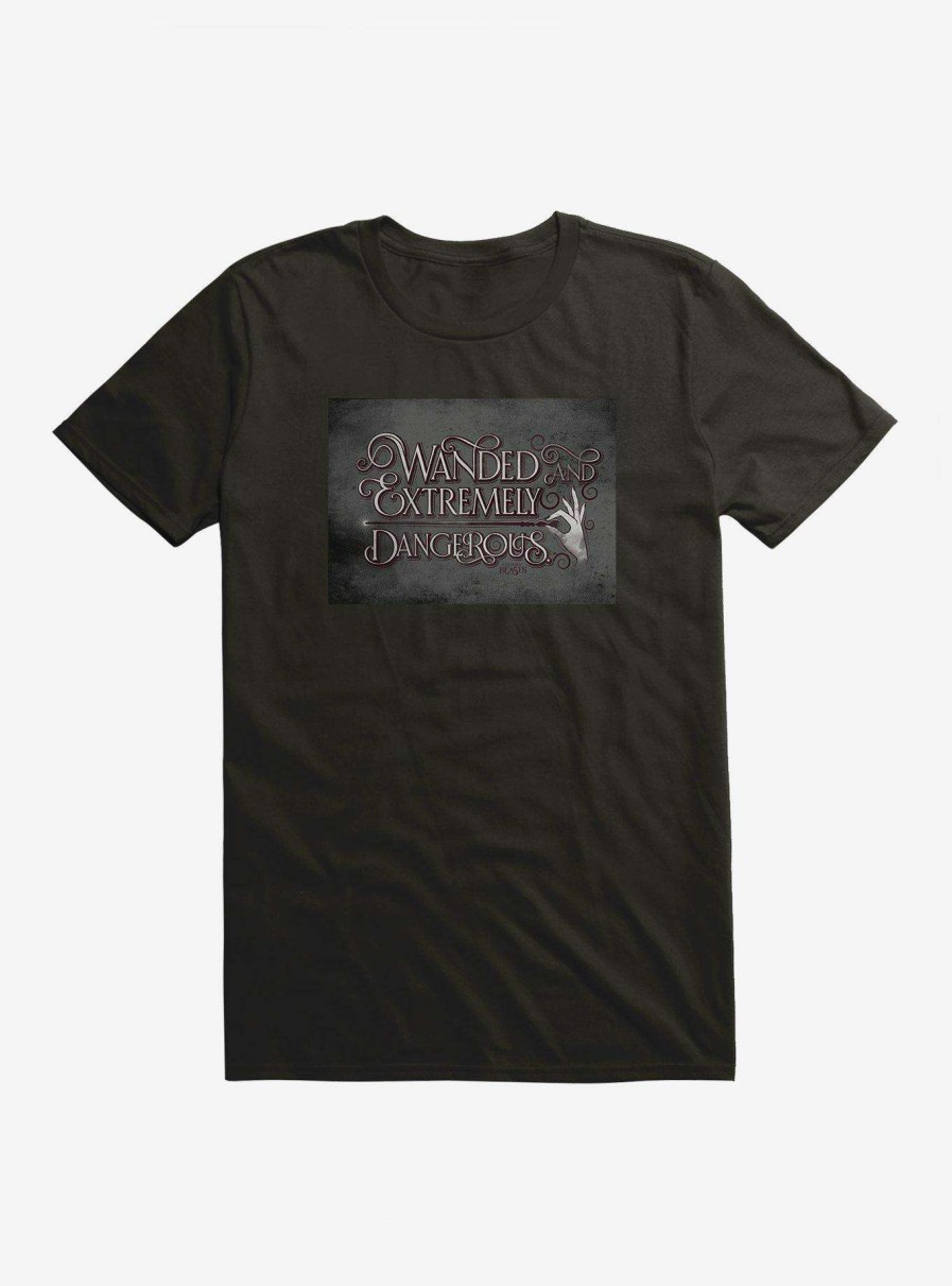 Clothing * | Fantastic Beasts Wanded And Dangerous T-Shirt Reliable Quality