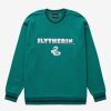 Clothing * | Best-Selling Harry Potter Slytherin Retro Varsity Crewneck Boxlunch Exclusive