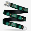 Accessories * | Harry Potter Hogwarts And Deathly Hallows Tattoo Youth Seatbelt Belt Special Style