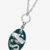 Accessories * | Good Quality Harry Potter Slytherin Pendant Necklace Boxlunch Exclusive