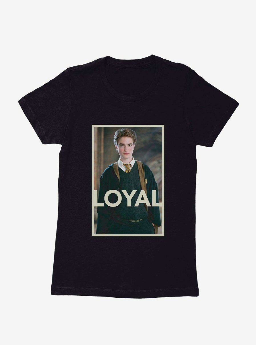 Clothing * | Shoping Harry Potter Loyal Cedric Diggory Womens T-Shirt