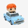 Harry Potter * | Hot Sell Funko Pop! Rides Harry Potter Ron Weasley In Flying Car Vinyl Figure