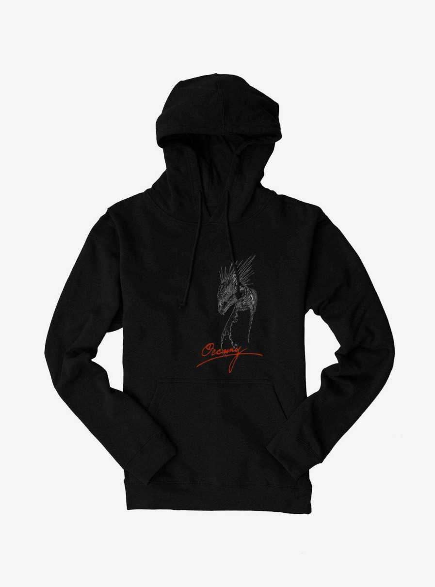 Clothing * | Fantastic Beasts Occamy Sketch Portrait Hoodie Free Delivery