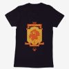 Clothing * | Harry Potter Gryffindor Gold Shield Pixel Logo Womens T-Shirt Sale