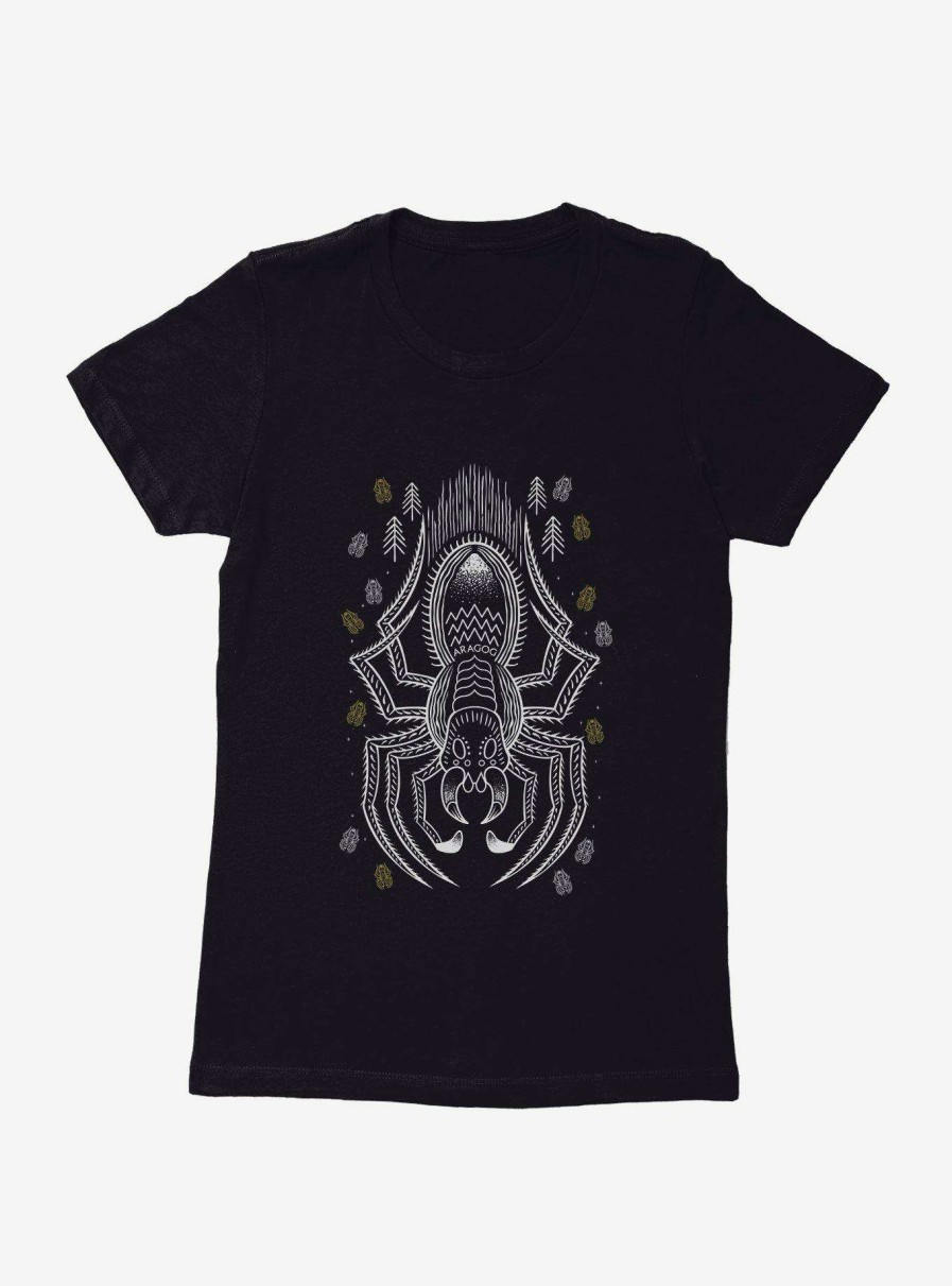 Clothing * | Harry Potter Aragog Outline Womens T-Shirt Special Style