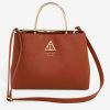 Bags * | Latest Loungefly Harry Potter Cognac Wand Handbag Boxlunch Exclusive