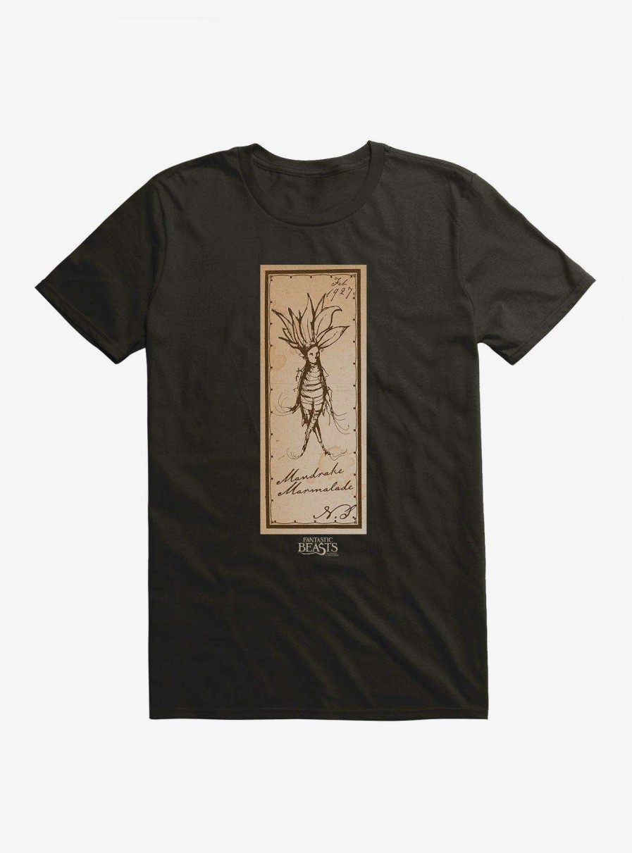 Clothing * | Fantastic Beasts Herbology Mandrake Marmalade T-Shirt Bestsellers