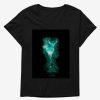 Clothing * | Sale Harry Potter Stag Patronus Wand Womens T-Shirt Plus Size