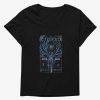 Clothing * | Cheap Harry Potter Spells & Charms Patronus Womens T-Shirt Plus Size