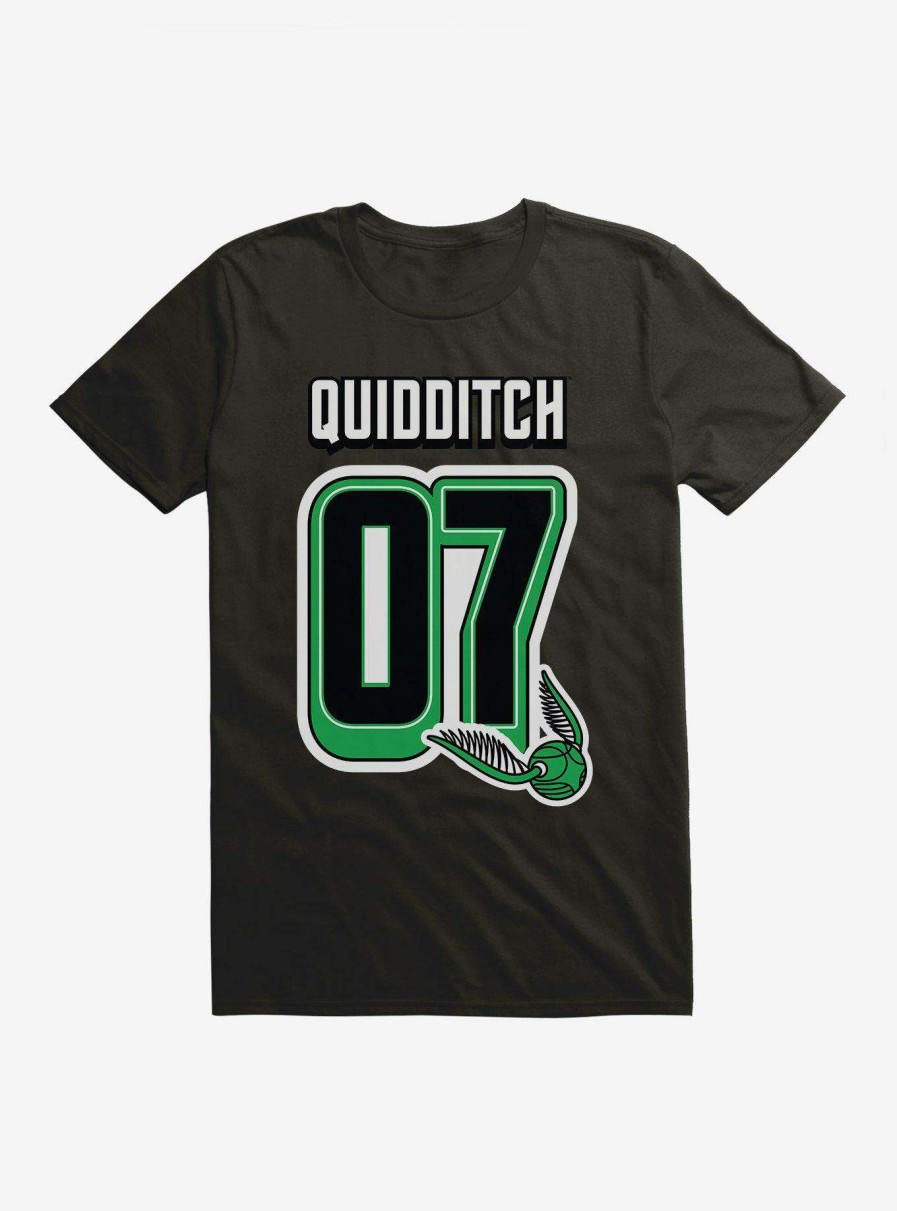 Clothing * | New Harry Potter Quidditch 07 Patch Art T-Shirt