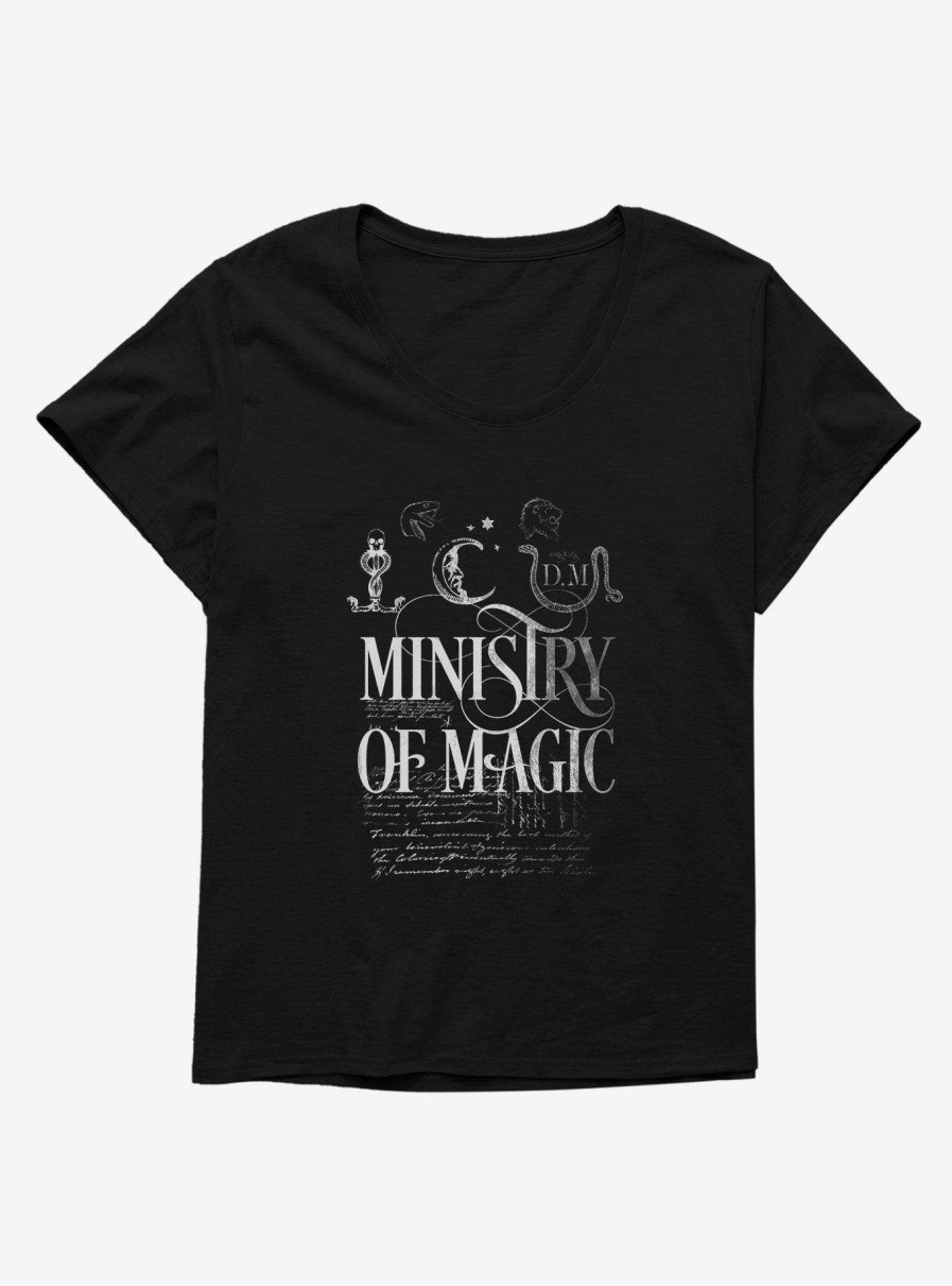 Clothing * | Shoping Harry Potter Ministry Of Magic Icons Womens T-Shirt Plus Size