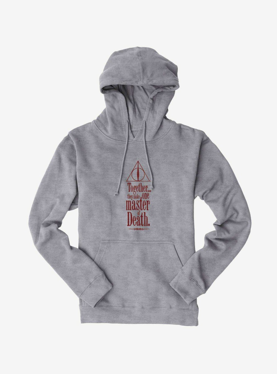 Clothing * | Harry Potter Deathly Hallows Master Of Death Hoodie Sale