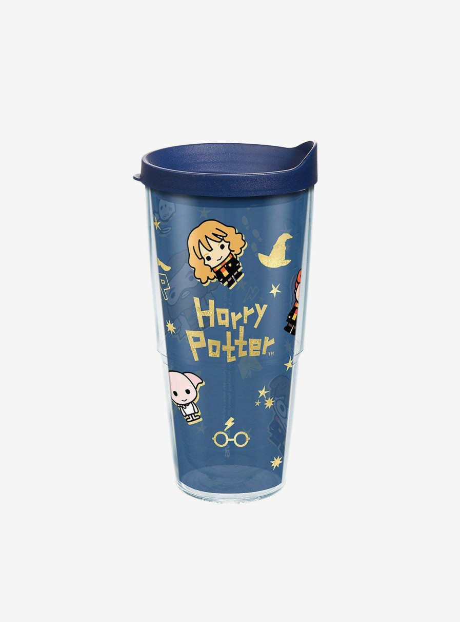 Harry Potter * | Harry Potter Charm Icons 24Oz Classic Tumbler With Lid Bestsellers