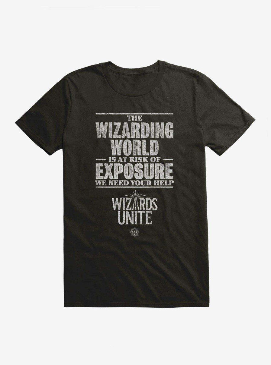 Clothing * | Sells Cheap Harry Potter: Wizards Unite We Need Your Help T-Shirt