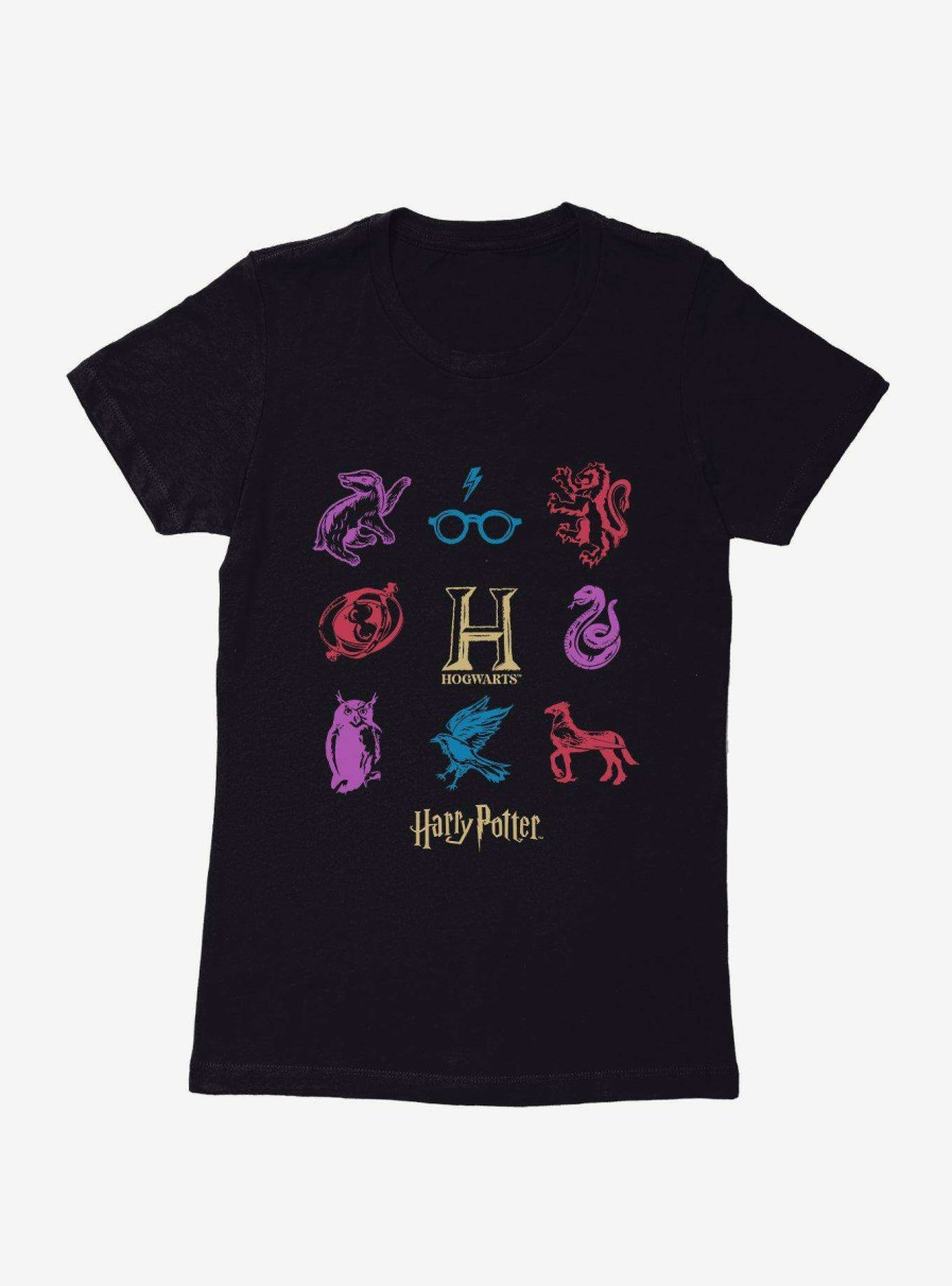 Clothing * | New Harry Potter Animals Womens T-Shirt