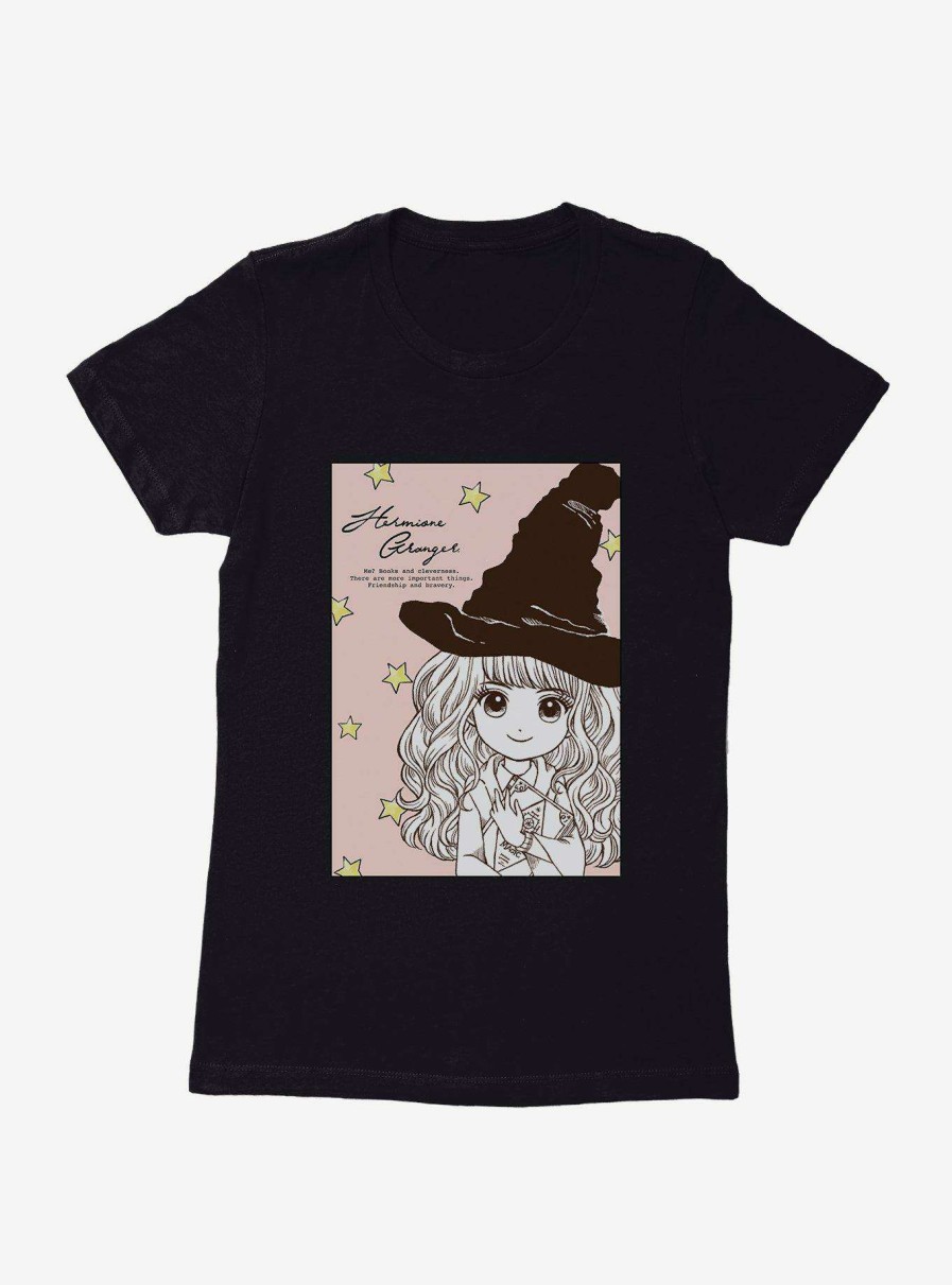 Clothing * | Large Choice Harry Potter Stylized Hermoine Sketch Womens T-Shirt