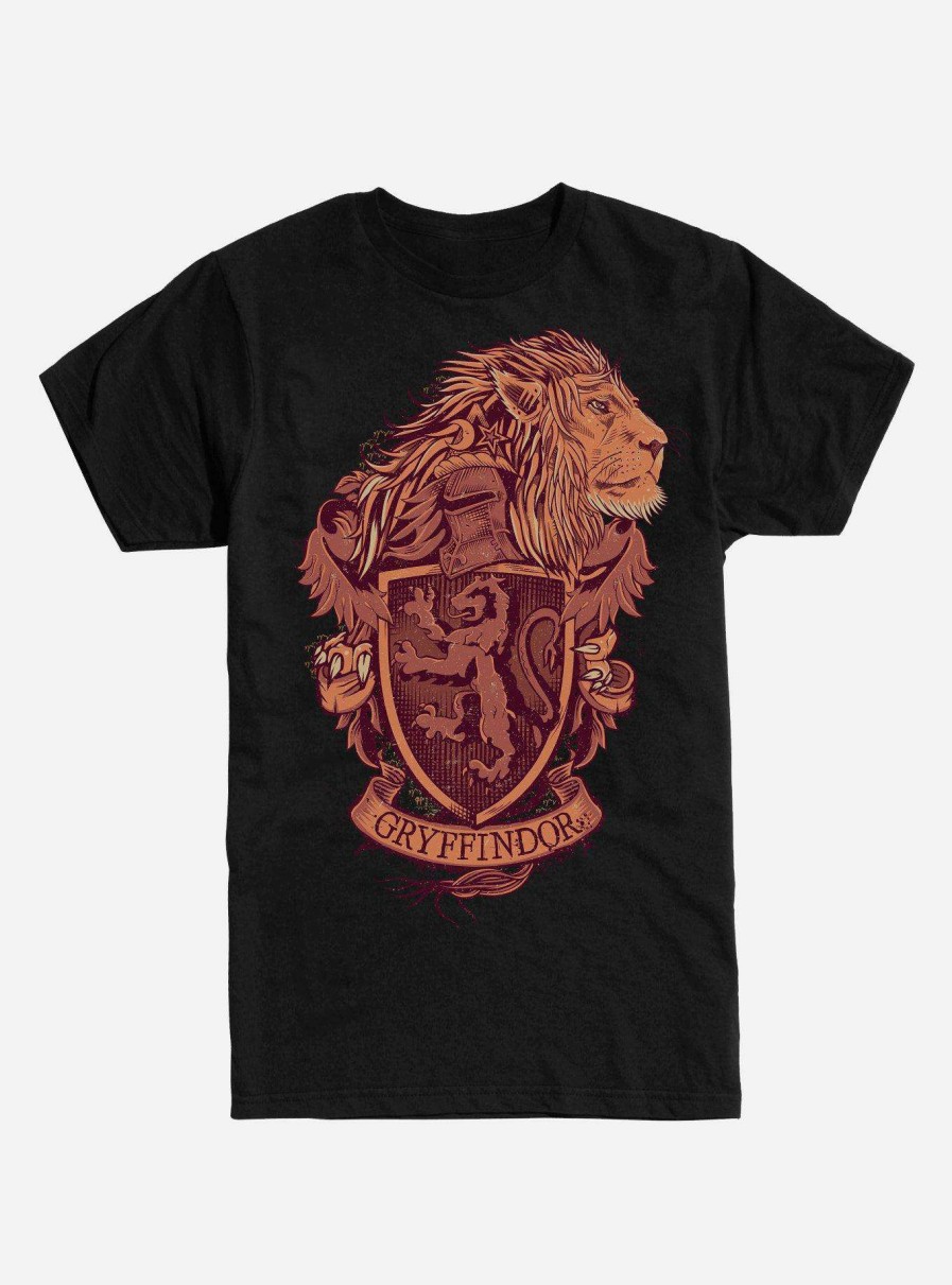 Clothing * | Harry Potter Gryffindor Lion T-Shirt Opening Sales