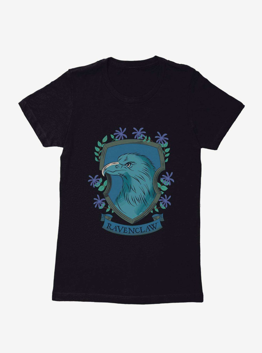 Clothing * | Sells Cheap Harry Potter Ravenclaw Crest Womens T-Shirt