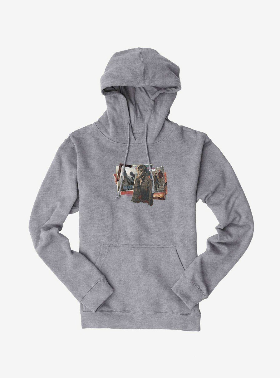 Clothing * | Harry Potter Harry And Friends Collage Hoodie Best Sellers