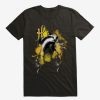 Clothing * | Harry Potter Hufflepuff Paint Splatter T-Shirt Original