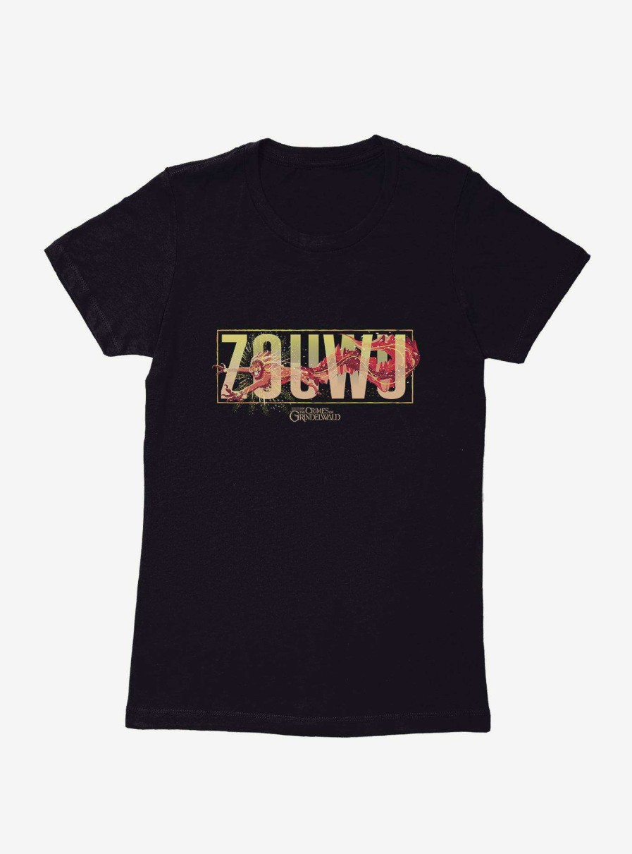 Clothing * | Large Choice Fantastic Beasts Magical Creatures Zouwu Womens T-Shirt