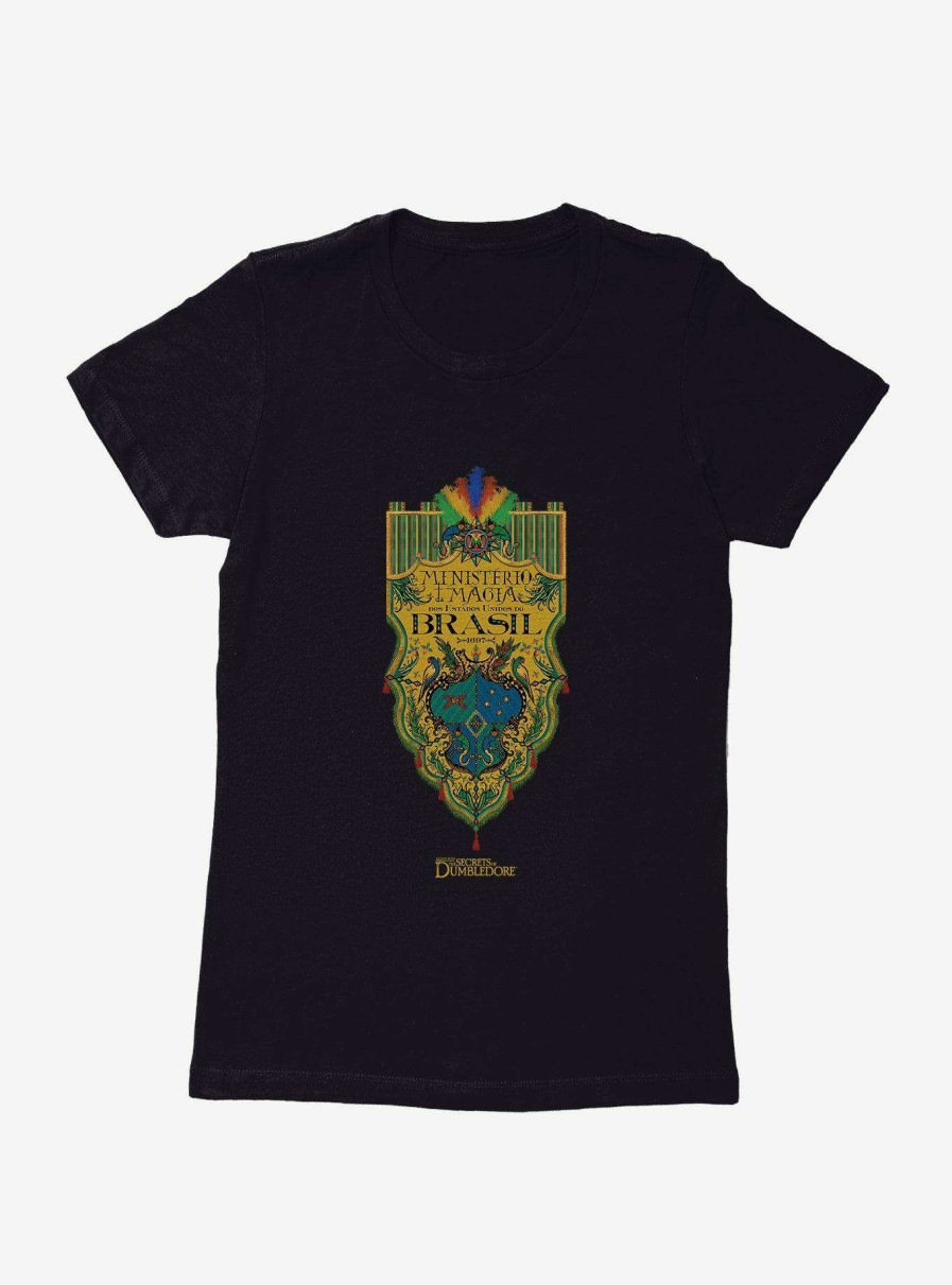 Clothing * | Discount Store Fantastic Beasts: The Secrets Of Dumbledore Ministerio Brasil Womens T-Shirt