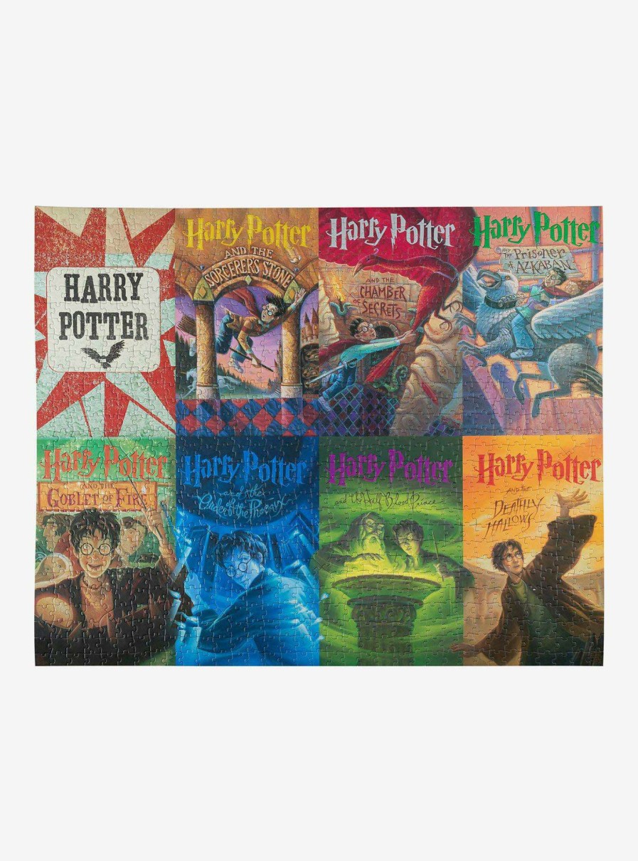 Harry Potter * | Latest Harry Potter Book Covers 1000-Piece Puzzle